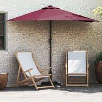 Berkfield Home Garden Parasol Bordeaux red Standard Fabric
