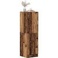 Berkfield Home Kitchen Cabinet Old Wood 38x41.5x131.5 cm Engineered Wood in Brown