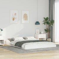 Berkfield Home White 160 x 220 cm Wood