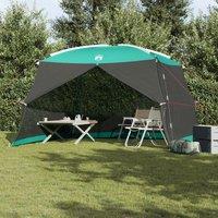 Berkfield Home Camping Mosquito Net with Door Green 4-Person Waterproof
