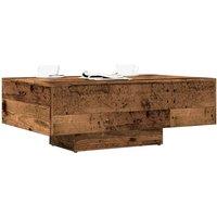 Berkfield Home Coffee Table Old Wood 85x55x31 cm Engineered Wood in Brown | Size: 85 x 55 x 31 cm