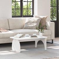 Berkfield Home Coffee Table White 80 x 50 x 31 cm Solid pine wood