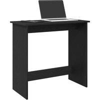 Berkfield Home Desk Black 80x40x75 cm Engineered Wood | Size: 80 x 40 x 75 cm