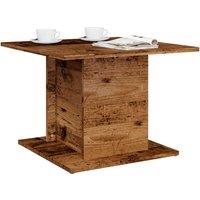 Berkfield Home Coffee Table Old Wood 55.5x55.5x40 cm Engineered Wood in Brown