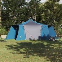 Berkfield Home Family Tipi Tent in Blue, Fits 8 People & is Waterproof in Blue