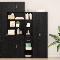 Berkfield Home Highboard Artisan Oak 30x42, 5x185 cm Engineered Wood in Brown