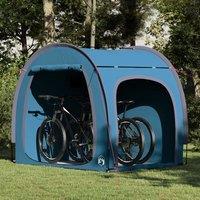 Berkfield Home Tent with Roof with Storage with Air Vent Blue 218 x 156 x 180 cm