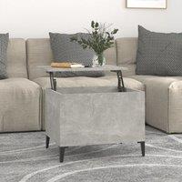 Berkfield Home Coffee Table Concrete Grey 60x44.5x45 cm Engineered Wood