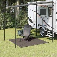 Berkfield Home Tent Carpet 200x200 cm Anthracite