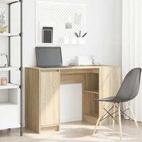 Berkfield Home Desk Sonoma Oak 120x42x76 cm Engineered Wood in Brown | Size: 120 x 42 x 76 cm