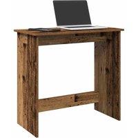 Berkfield Home Desk Old Wood 80x40x75 cm Engineered Wood in Brown | Size: 80 x 40 x 75 cm