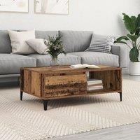 Berkfield Home Coffee Table Old wood 90 x 60 x 35 cm Engineered wood in Brown