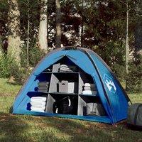 Berkfield Home Storage Tent 9 Compartments Blue Waterproof