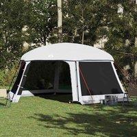 Berkfield Home Pool Tent with Removable Fly & Mesh Walls Grey 618x532 cm