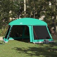 Berkfield Home Pool Tent with Removable Fly & Mesh Walls Sea Green 618x532 cm