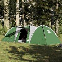 Berkfield Home Family Tent Dome 8-Person Green Waterproof