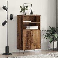 Berkfield Home Highboard with Shelf with Storage with Door Brown Engineered wood
