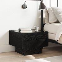 Berkfield Home Storage Cabinet Black oak 40 x 40 x 30 cm