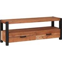 Berkfield Home Media Storage Cabinets & Racks Brown 110 x 30 x 40 cm