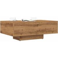 Berkfield Home Coffee Table Artisan Oak 85x55x31 cm Engineered Wood in Brown | Size: 85 x 55 x 31 cm