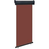 Berkfield Home Balcony Side Awning 85x250 cm Brown