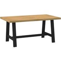 Berkfield Home Dining Table NOAIN A-Shaped Legs 160x90x75 cm Solid Wood Pine in Brown | Size: 160 x 90 x 75 cm