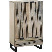 Berkfield Home Media Storage Cabinets & Racks with Drawer with Storage with Door White & Black