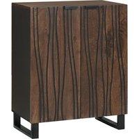 Berkfield Home Sideboard 60 x 33.5 x 75 cm Made from Solid Mango Wood in Brown