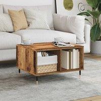 Berkfield Home Coffee Table Old Wood 60x50x36.5 cm Engineered Wood in Brown