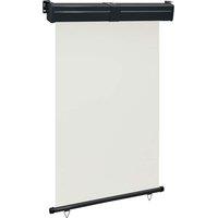Berkfield Home Balcony Side Awning 125x250 cm Cream