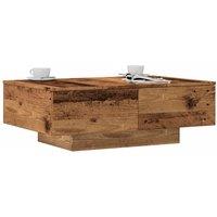 Berkfield Home Coffee Table Old Wood 90x60x31 cm Engineered Wood in Brown | Size: 90 x 60 x 31 cm