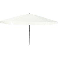 Berkfield Home Garden Umbrella 395x245 cm Sand White