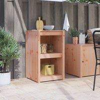 Berkfield Home Outdoor Kitchen Cabinet 55x55x92 cm Solid Wood Douglas in Brown | Size: 55 x 55 x 92 cm