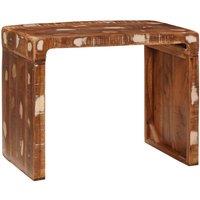 Berkfield Home End Table Solid reclaimed wood