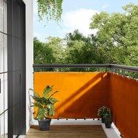 Berkfield Home Balcony Screen Orange 90x800 cm 100% Polyester Oxford