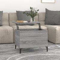 Berkfield Home Coffee Table Grey Sonoma 60x44.5x45 cm Engineered Wood
