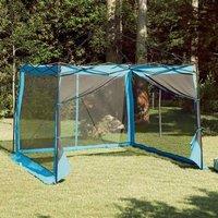 Berkfield Home Tent with Roof Other with Air Vent Adjustable Blue & Black 303 x 303 cm