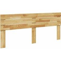 Berkfield Home Headboard 180 cm Solid Wood Oak in Brown