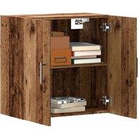 Berkfield Home Wall Cabinet Old Wood 60x31x60 cm Engineered Wood in Brown | Size: 60 x 31 x 60 cm