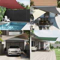 Berkfield Home Sun Shade Sail Terracotta 2x2x2 m 100% Polyester Oxford