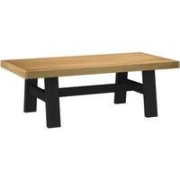Berkfield Home Coffee Table NOAIN A-Shaped Legs 120x60x40 cm Solid Wood Pine in Brown | Size: 120 x 60 x 40 cm