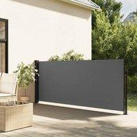 Berkfield Home Retractable Side Awning Anthracite 140x300 cm