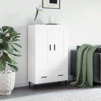 Berkfield Home Highboard White 69.5x31x115 cm Engineered Wood