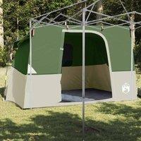 Berkfield Home Tent with Roof Other Green & Black 280 x 220 x 176 cm