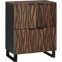Berkfield Home Media Storage Cabinets & Racks Brown 60 x 33.5 x 75 cm