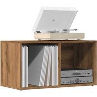 Berkfield Home LP Storage Box Artisan Oak 69.5x34x36 cm Engineered Wood in Brown