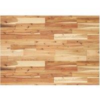 Berkfield Home Desk Top Oil Finished 80x70x2 cm Solid Wood Acacia in Brown | Size: 80 x 70 x 2 cm