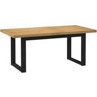Berkfield Home Dining Table NOAIN U-Shaped Legs 180x90x75 cm Solid Wood Pine in Brown | Size: 180 x 90 x 75 cm