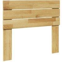 Berkfield Home Headboard 90 cm Solid Wood Oak in Brown