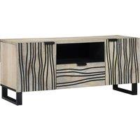 Berkfield Home Media Storage Cabinets & Racks with Drawer with Shelf with Storage with Door White & Black